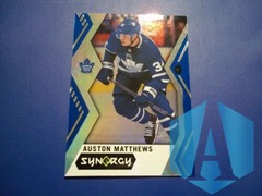 2017-18 Upper Deck Synergy Blue Auston Matthews #30